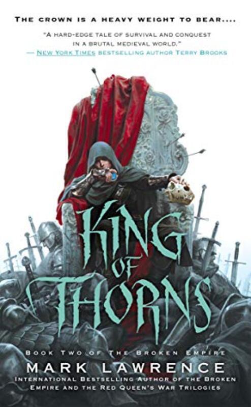 Book cover for "King of Thorns" by Mark Lawrence