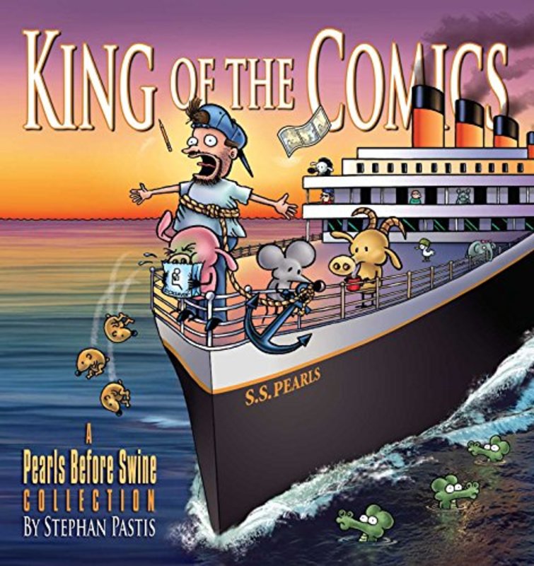 Book cover for "King of the Comics" by Stephan Pastis