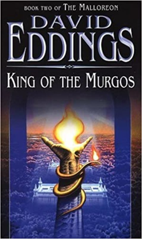 Book cover for "King of the Murgos" by David Eddings