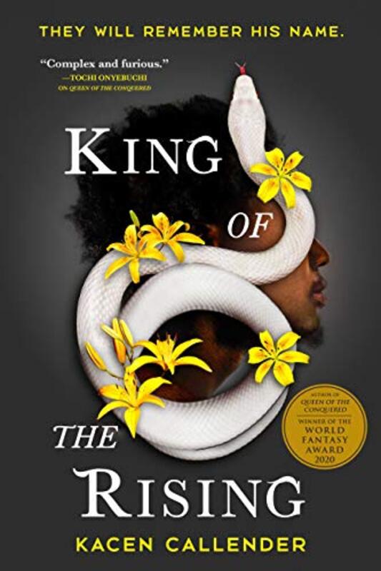Book cover for "King of the Rising" by Kacen Callender