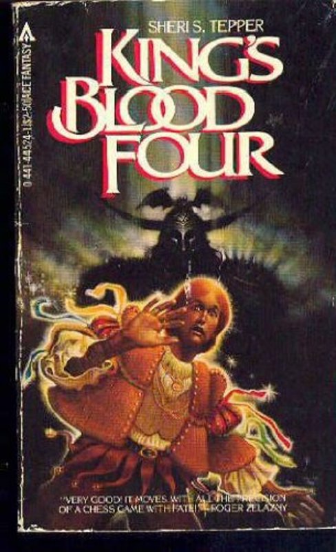 Book cover for "King's Blood Four" by Sheri S Tepper