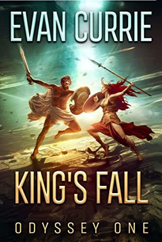 Book cover for "King's Fall: Odyssey One" by Evan Currie