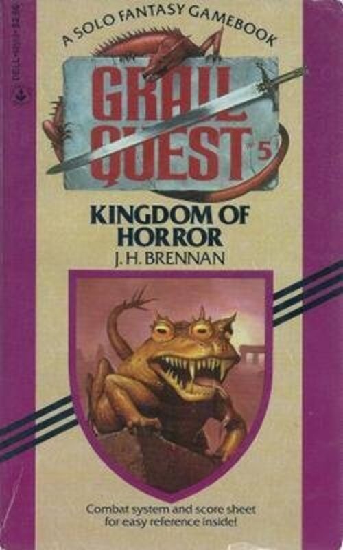 Book cover for "Kingdom of Horror" by JH Brennan
