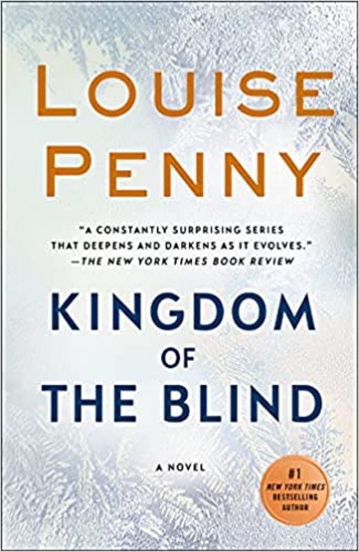 Book cover for "Kingdom of the Blind" by Louise Penny