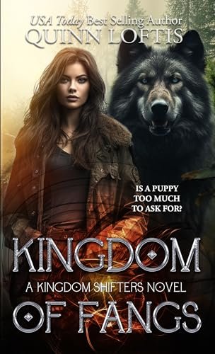 Book cover for "Kingdom of Fangs" by Quinn Loftis