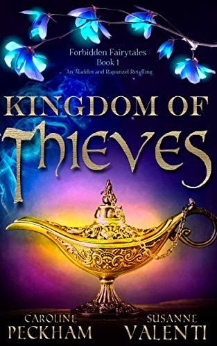 Book cover for "Kingdom of Thieves" by Caroline Peckham