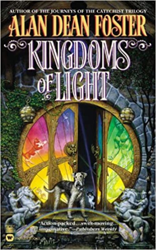 Book cover for "Kingdoms of Light" by Alan Dean Foster