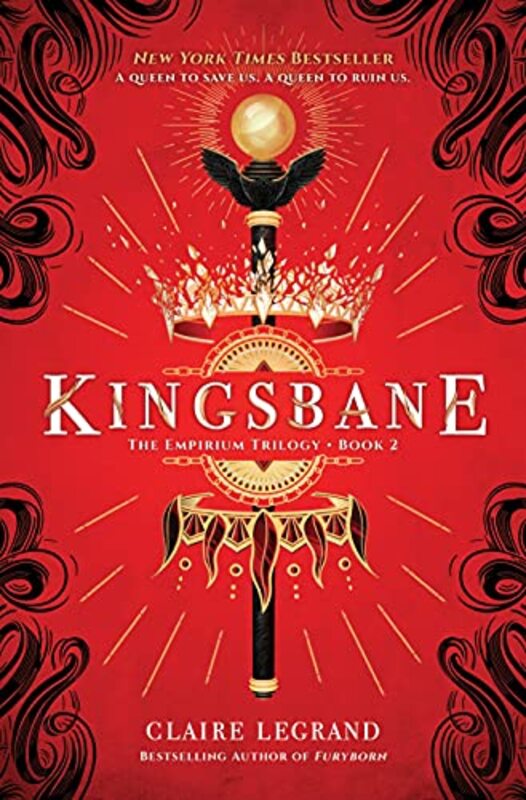 Book cover for "Kingsbane" by Claire Legrand