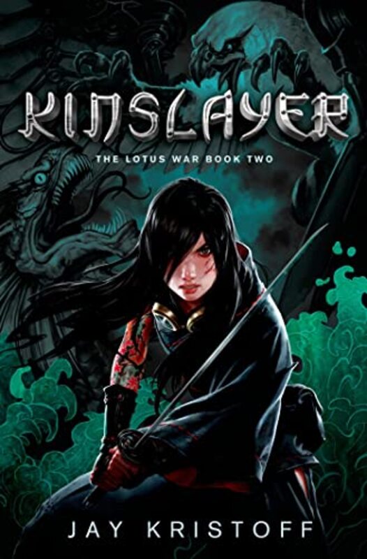 Book cover for "Kinslayer" by Jay Kristoff