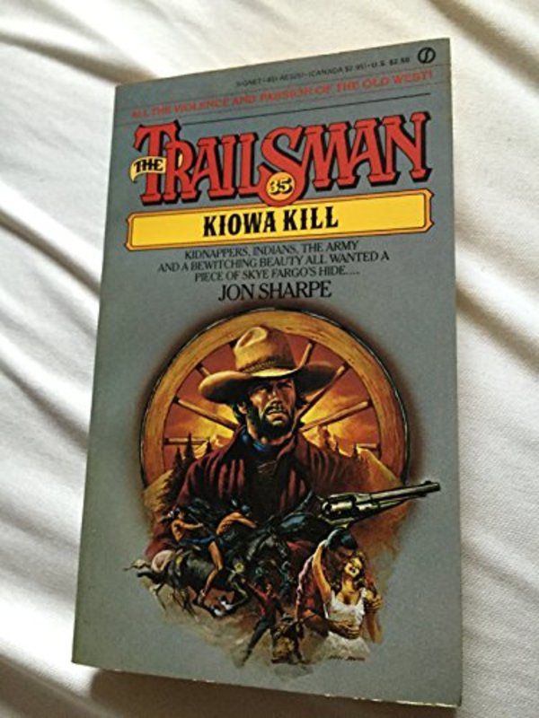 Book cover for "Kiowa Kill" by Jon Sharpe