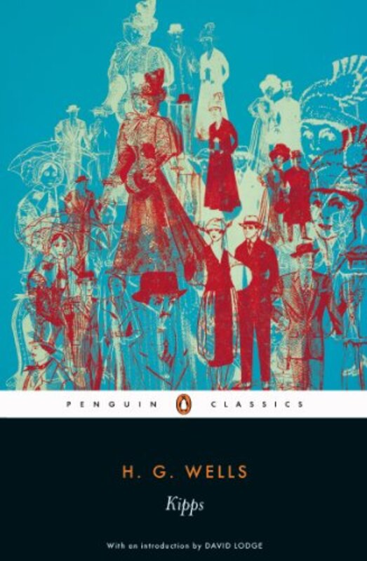 Book cover for "Kipps" by HG Wells