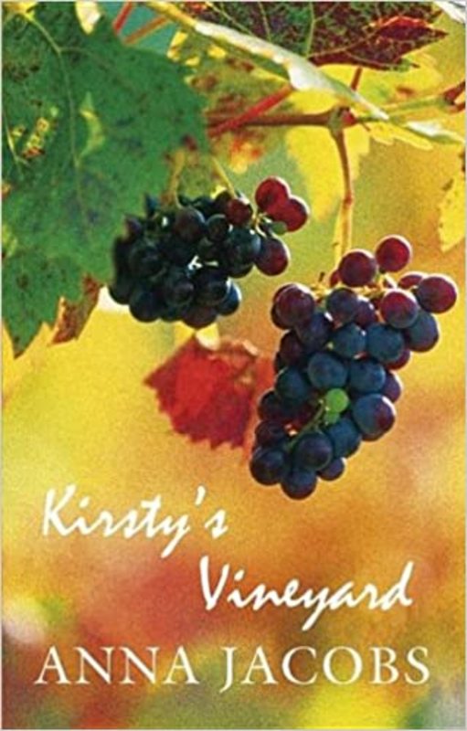 Book cover for "Kirsty's Vineyard" by Anna Jacobs