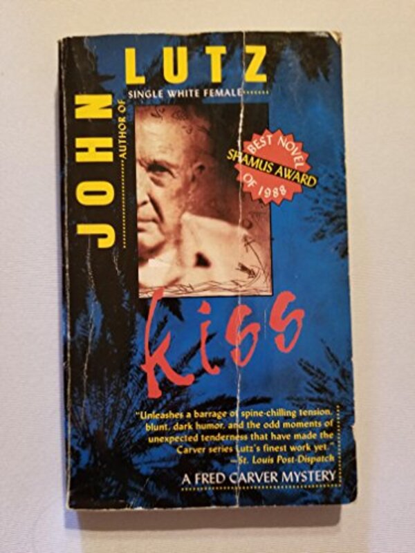Book cover for "Kiss" by John Lutz