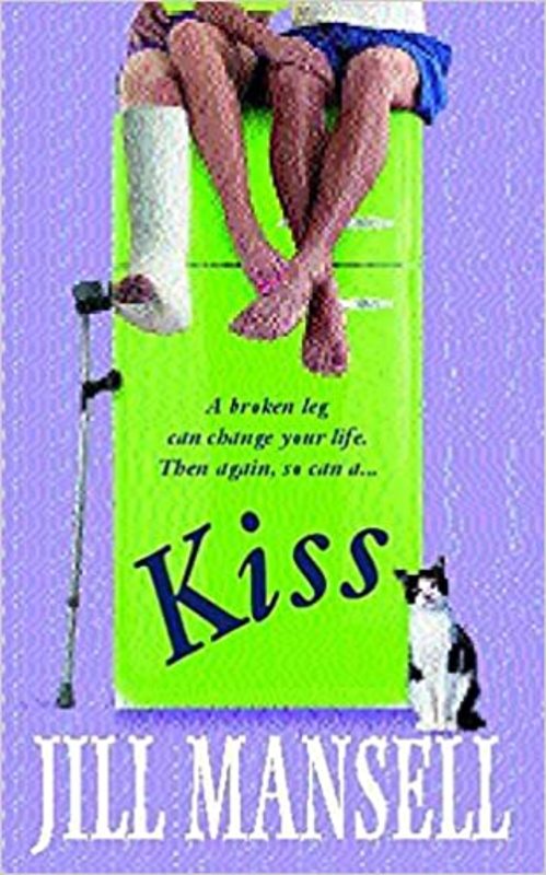 Book cover for "Kiss" by Jill Mansell