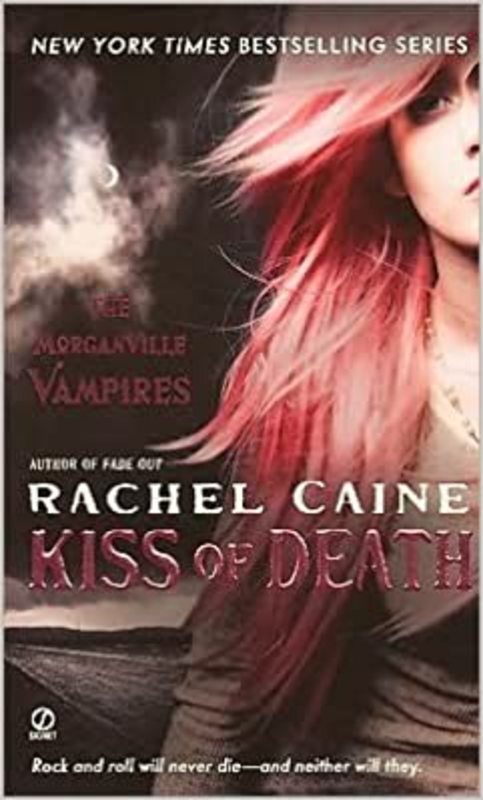 Book cover for "Kiss of Death" by Rachel Caine