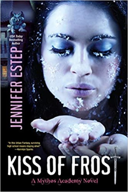 Book cover for "Kiss of Frost" by Jennifer Estep
