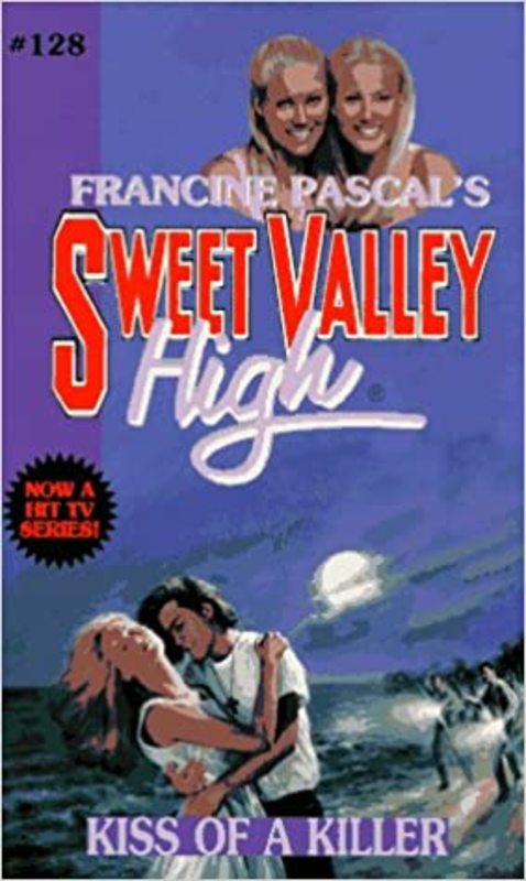Book cover for "Kiss of a Killer" by Francine Pascal