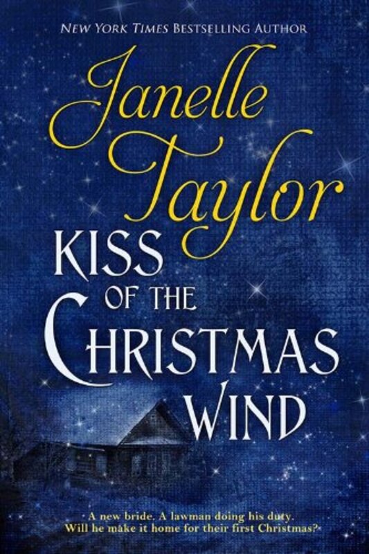 Book cover for "Kiss of the Christmas Wind" by Janelle Taylor