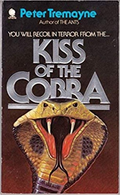 Book cover for "Kiss of the Cobra" by Peter Tremayne