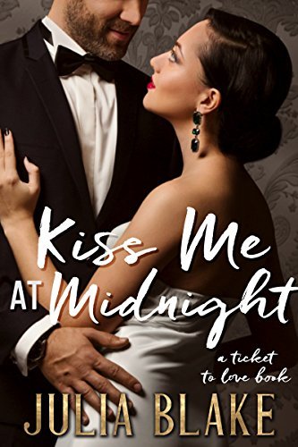 Book cover for "Kiss Me at Midnight" by Julia Kelly