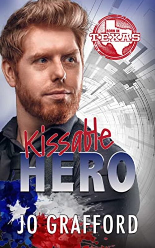 Book cover for "Kissable Hero" by Jo Grafford