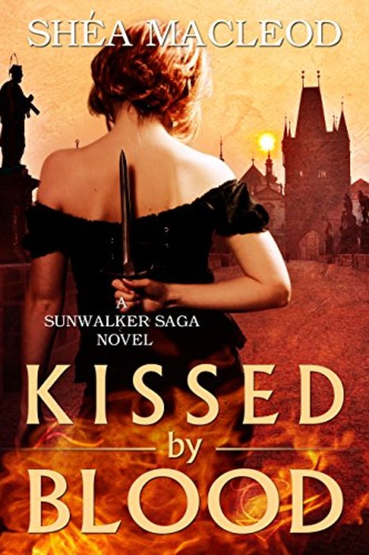 Book cover for "Kissed by Blood" by Shéa MacLeod