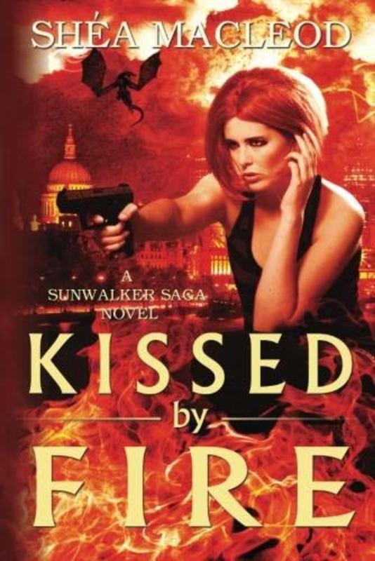 Book cover for "Kissed by Fire" by Shéa MacLeod