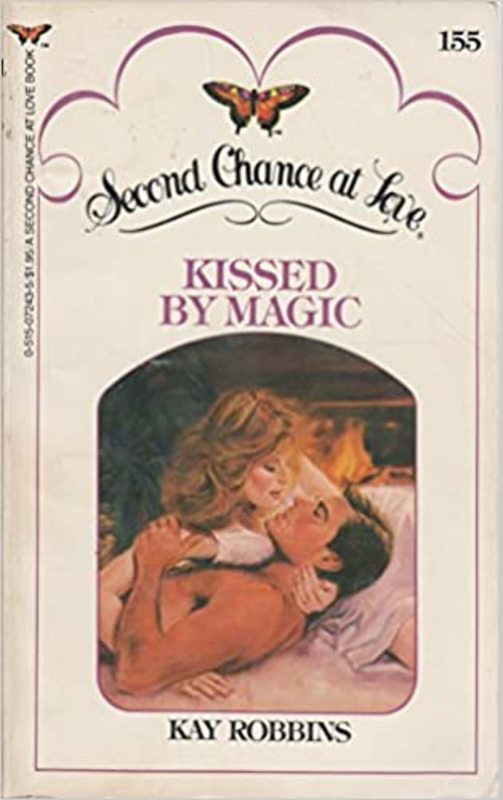 Book cover for "Kissed by Magic" by Kay Hooper