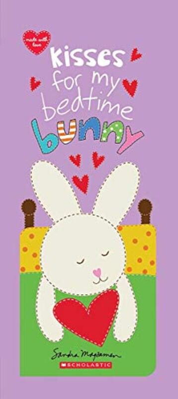 Book cover for "Kisses for My Bedtime Bunny" by Sandra Magsamen