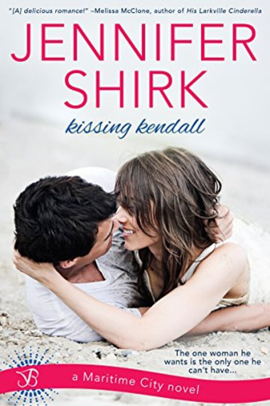 Book cover for "Kissing Kendall" by Jennifer Shirk