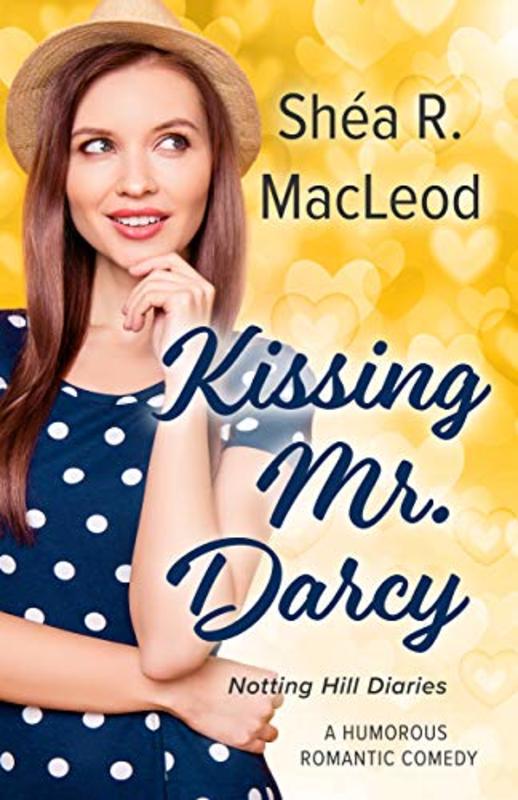 Book cover for "Kissing Mr. Darcy" by Shea MacLeod