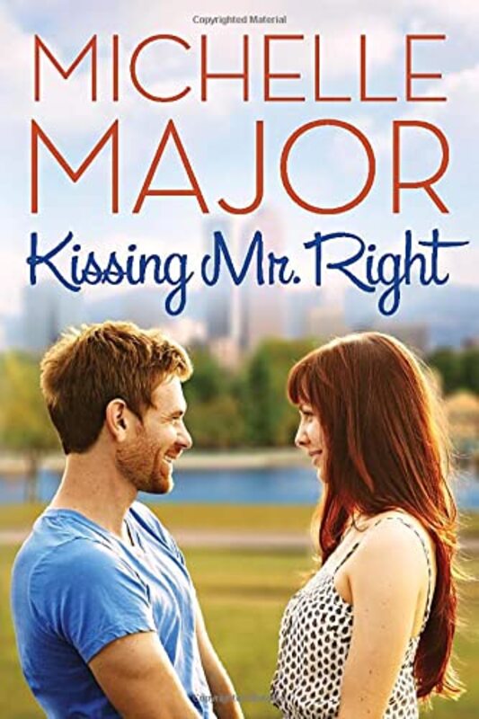 Book cover for "Kissing Mr. Right" by Michelle Major