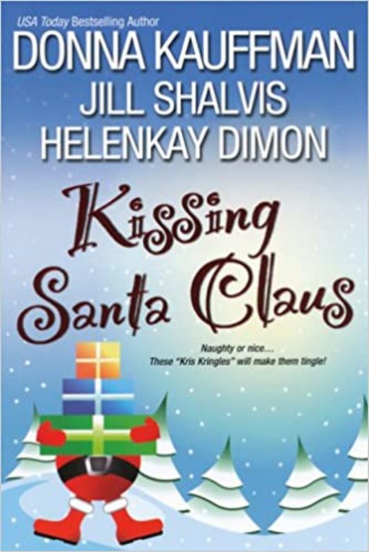 Book cover for "Kissing Santa Claus" by Jill Shalvis