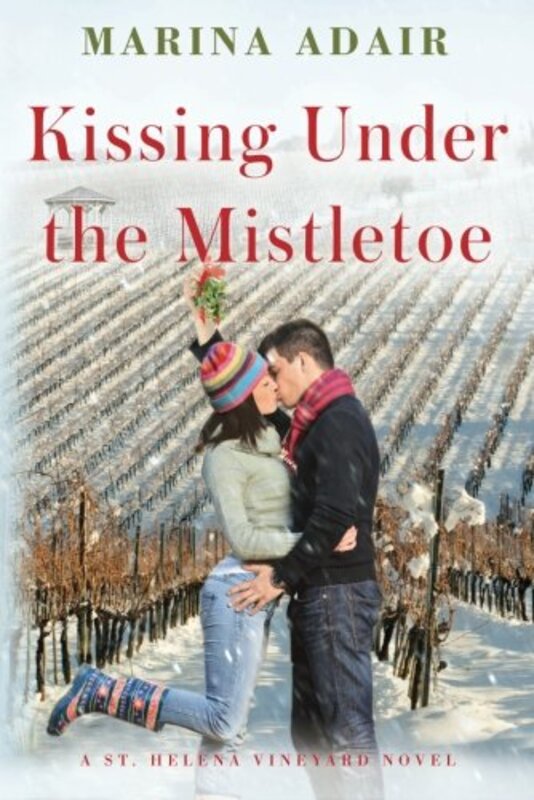 Book cover for "Kissing Under the Mistletoe" by Marina Adair