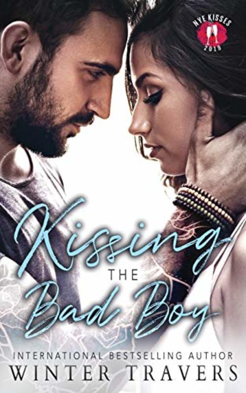 Book cover for "Kissing the Bad Boy" by Winter Travers