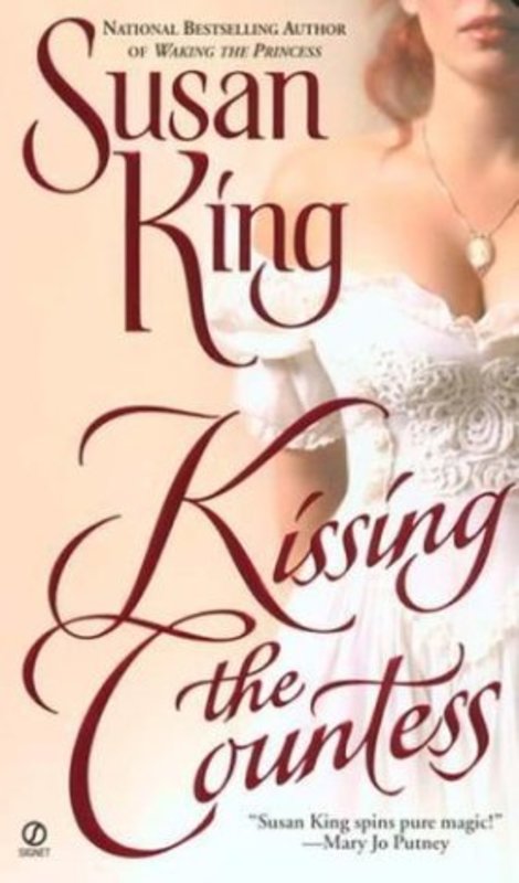 Book cover for "Kissing the Countess" by Susan King