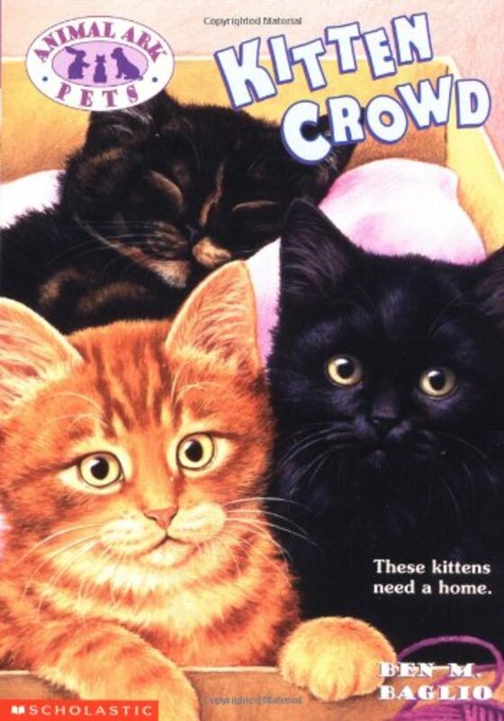 Book cover for "Kitten Crowd" by Lucy Daniels