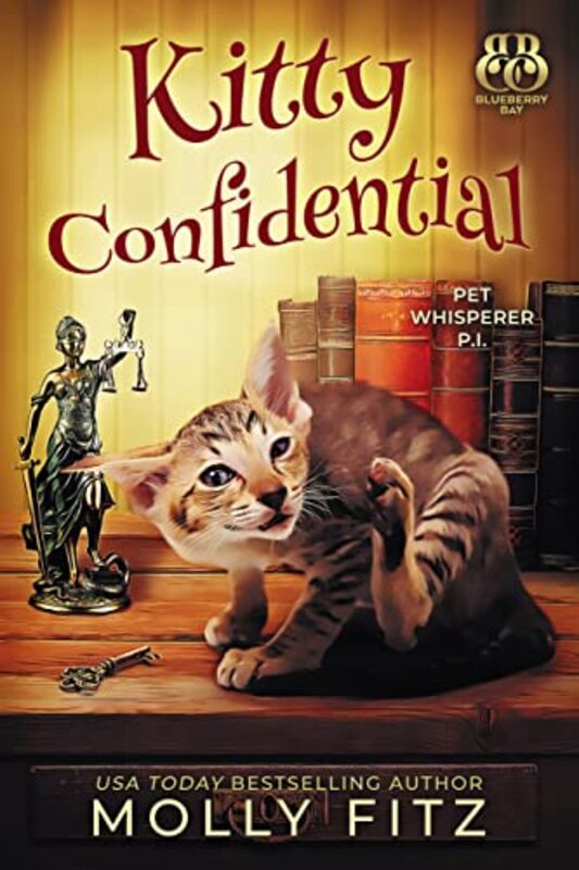 Book cover for "Kitty Confidential" by Molly Fitz