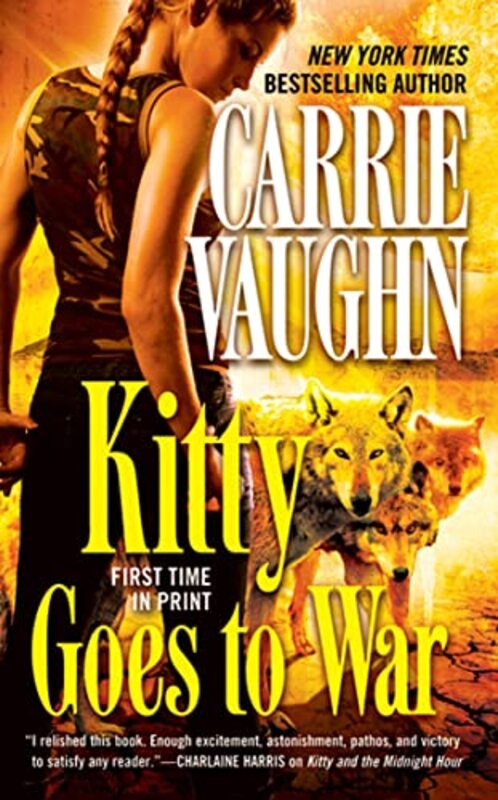 Book cover for "Kitty Goes to War" by Carrie Vaughn