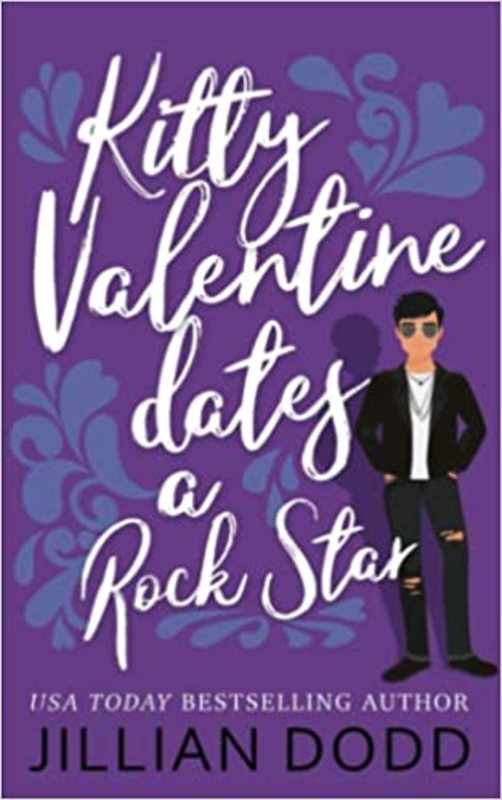 Book cover for "Kitty Valentine Dates a Rock Star" by Jillian Dodd