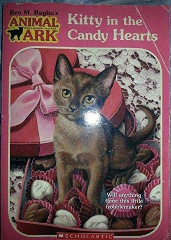 Book cover for "Kitty in the Candy Hearts" by Ben M Baglio