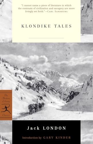 Book cover for "Klondike Tales" by Jack London
