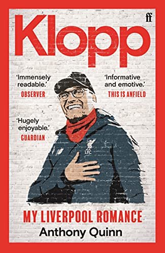 Book cover for "Klopp" by Anthony Quinn