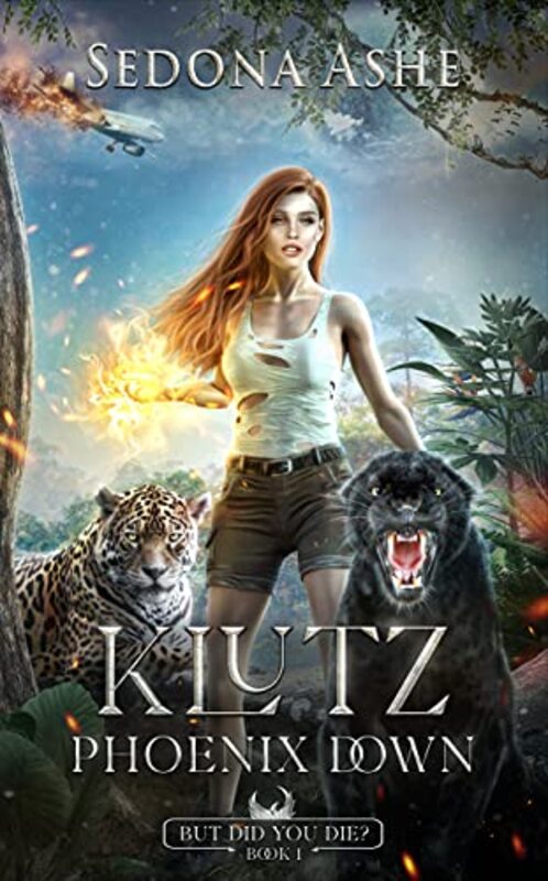 Book cover for "Klutz: Phoenix Down" by Sedona Ashe