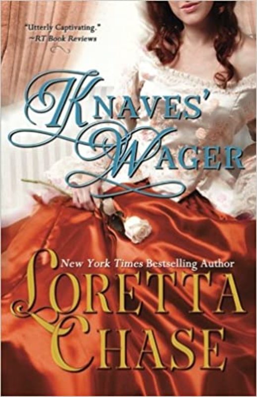 Book cover for "Knaves' Wager" by Loretta Chase