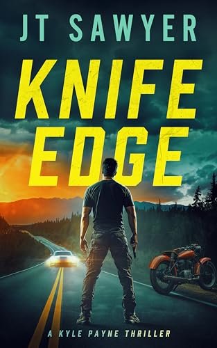 Book cover for "Knife Edge" by JT Sawyer