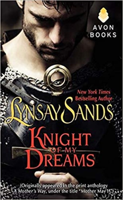 Book cover for "Knight of My Dreams" by Lynsay Sands