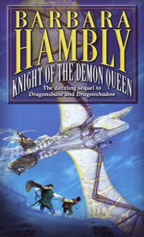 Book cover for "Knight of the Demon Queen" by Barbara Hambly