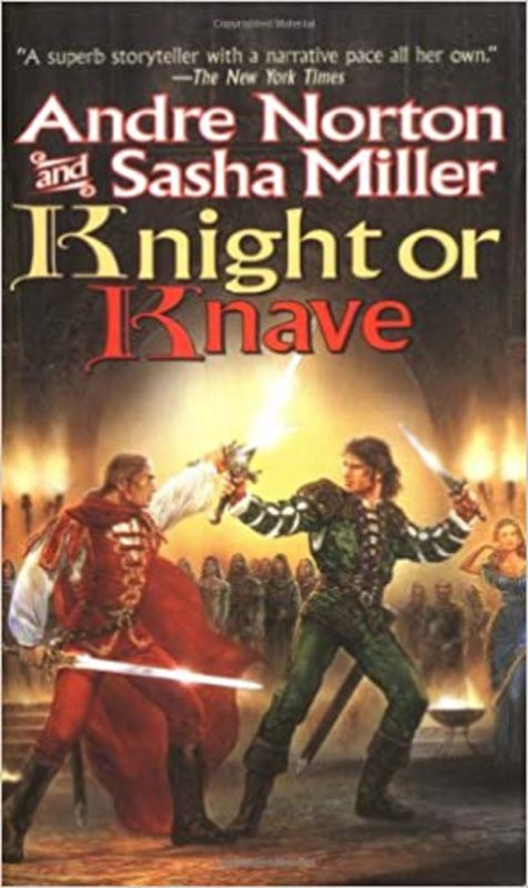 Book cover for "Knight or Knave" by Andre Norton