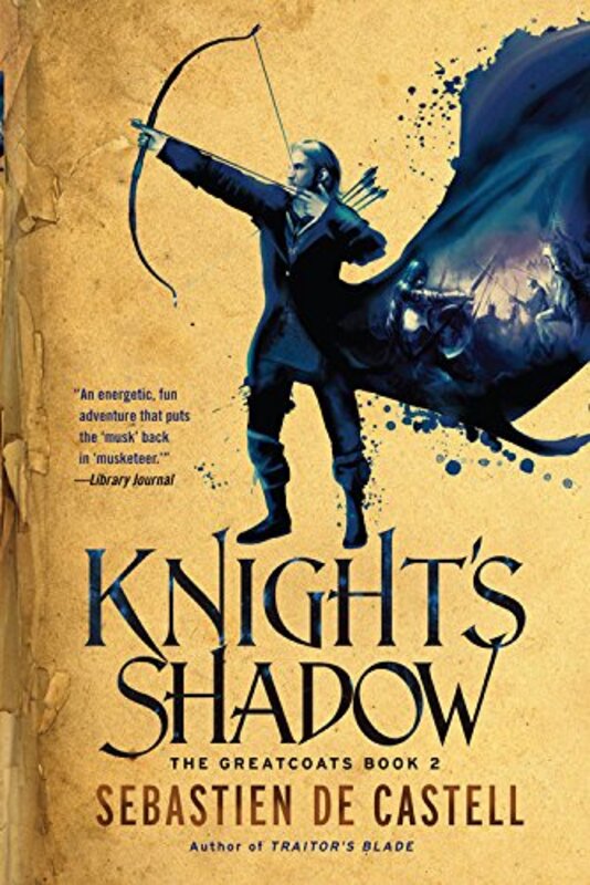 Book cover for "Knight's Shadow" by Sebastien de Castell